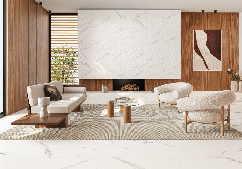 Big Obra Ambiente Incepa Lm Venatino POL Polido 90x90cm - INC06CZ0017