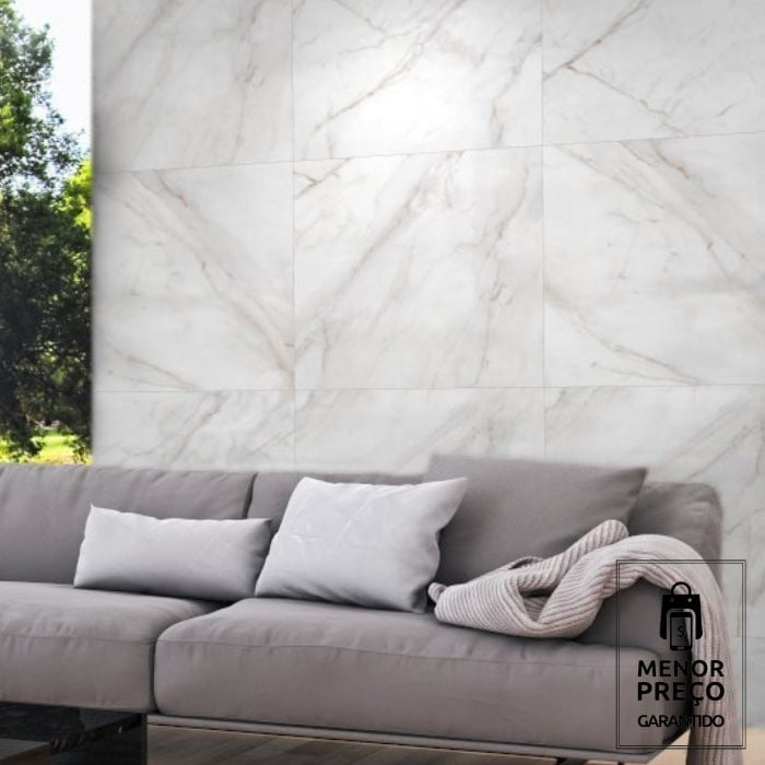 Big Obra Quadrado Castelli Castel Tasso Lux Plus Polido 82x82cm - p70420