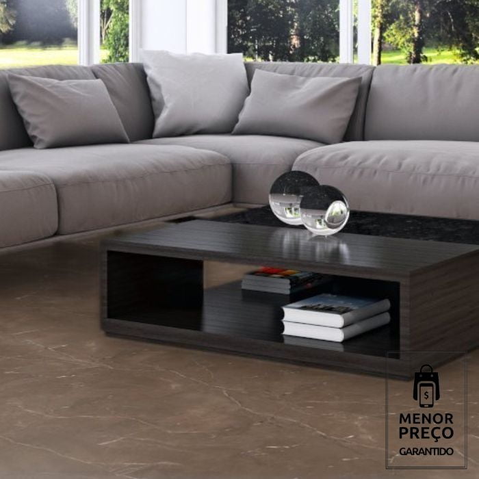 Big Obra Quadrado Castelli Gran Abruzzo Lux Polido 62x121cm - p70603