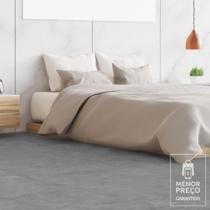 Big Obra Quadrado Embramaco Master District Gray Acetinado 123x123cm - 123002