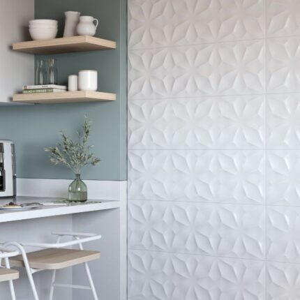 Revestimento Incepa Acetinado Ins Lux White AC 30x90,2cm