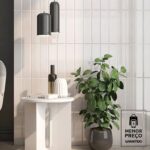 Revestimento Roca Acetinado Ombre Sable Blanc 7,7x30,5cm