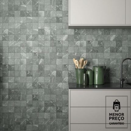 Revestimento Decortiles Minas Verde Mesh MA 10x10cm