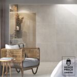 Porcelanato Embramaco Acetinado Gran Carbon Off White 62x122cm