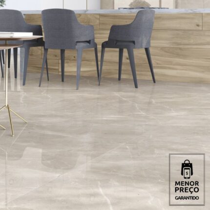 Porcelanato Embramaco Polido Crema Veneza Lux Plus 82x82cm