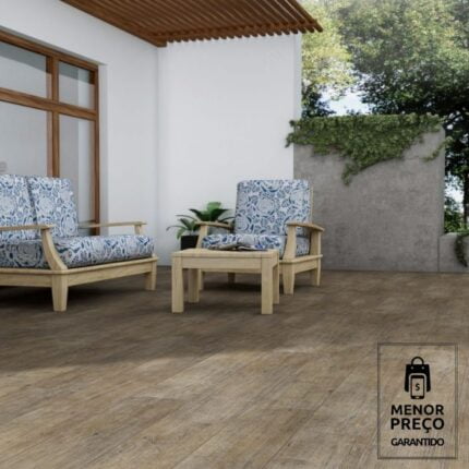Porcelanato Embramaco Acetinado Naturália 20x122cm