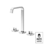 Misturador para lavatório de mesa bica alta com válvula de escoamento