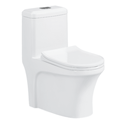Bacia com Caixa Acoplada Monobloco Sifonica Branca com Assento Big Obra