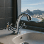 Misturador para banheiros e lavabos Big Obra