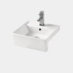 Cuba Quadrada 410x410x130mm Branca Big Obra