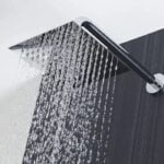 Chuveiro em Aço Inox 304, Formato 200x200mm Cromado com Braço Big Obra