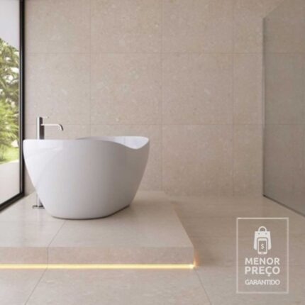 Porcelanato Eliane Acetinado Iseo Marfim Ac 90x90cm