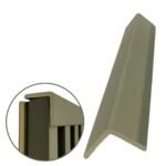 Acabamento Lateral ou Superior para Painel Ripado Scandi 290x2,5x2,5cm WPC