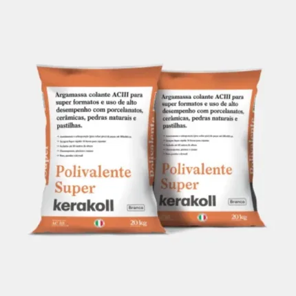 Argamassa Polivalente Super Branca 20 kg - Kerakoll Cimentolit