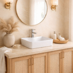 Cuba Big Obra Banho Art Basin Branca (410x305x135mm)