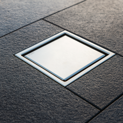 Ralo Linear Lablanco Corpo em Inox 304 Oculto/Tampa Escovada 10x10cm Smart