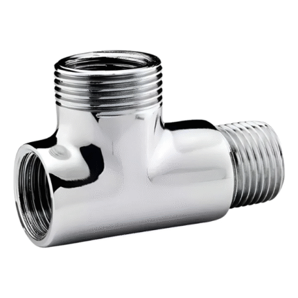 Desviador para Chuveiro redondo Latao Cromado