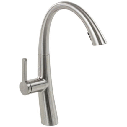 Monocomando de Cozinha com Bico Extensor em Inox 304 Cromada