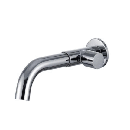 Torneira de Parede em Latao Cromada