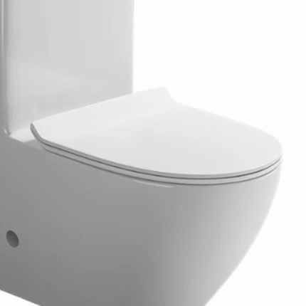 Assento com Tampa Bacia Lablanco Ovale Branca - Compatível modelos SC-8221 / WH-018