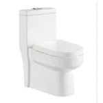 Bacia Caixa Acoplada Monobloco Sifonica Rimless Branca com Assento (R)