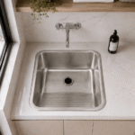 Tanque Lablanco em Aco Inox 201 Square (450x450x220mm)