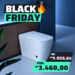 Bacia Automatica Smart Toilet Caixa Interna completa 110V Branca (715X425X470mm) (R)