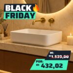 Cuba Banho Art Basin Branca (500x380x135mm)