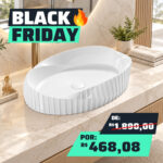 Cuba Banho Art Basin Branca (600x380x125mm)