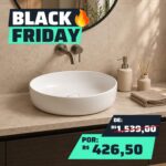 Cuba Banho Art Basin Branca (500x380x120mm)